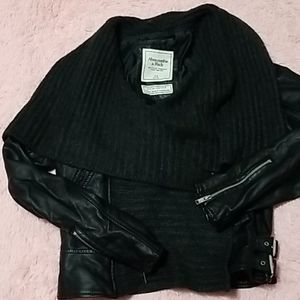 Abercrombie & Fitch Vegan leather jacket
